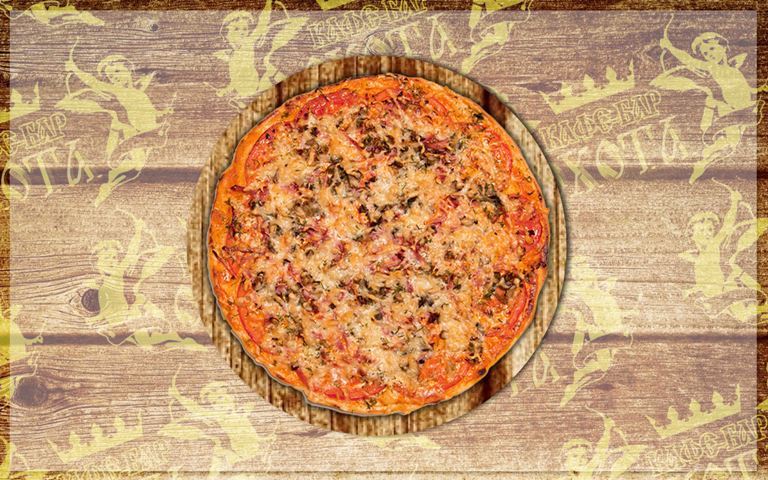 С Грибами и Ветчиной пицца С Грибами и Ветчиной пицца