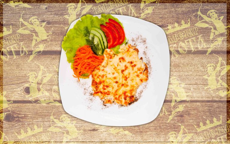 Куриная отбивная с сыром Куриная отбивная с сыром