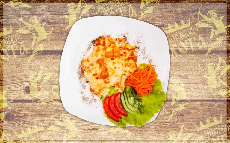 Куриная отбивная с грибами Куриная отбивная с грибами